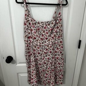Old Navy Floral dress - Pink and Orange